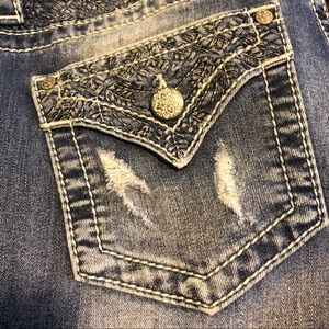 Miss Me Mid Rise Easy Crop Jeans